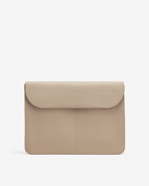 Portfele Damskie Cuyana Tech Carryall 13-inch Szare | PXI2960QM
