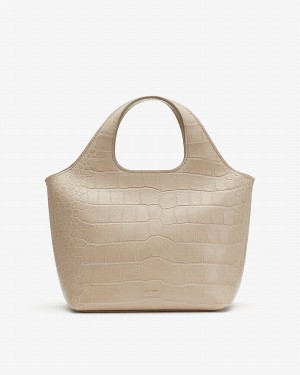 Torby Tote Damskie Cuyana Mini System Szare | TQA2020IF