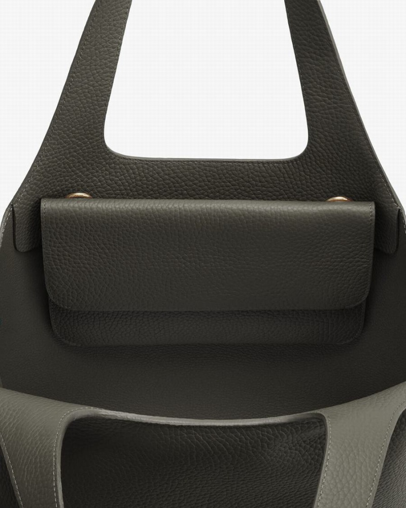 Kopertówki Damskie Cuyana System Flap Ciemny Zielone | YGV3610MQ