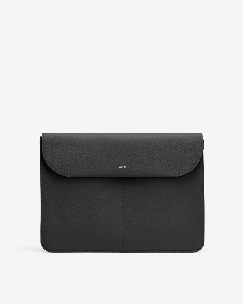 Portfele Damskie Cuyana Tech Carryall 13-inch Czarne | KZK3249YY