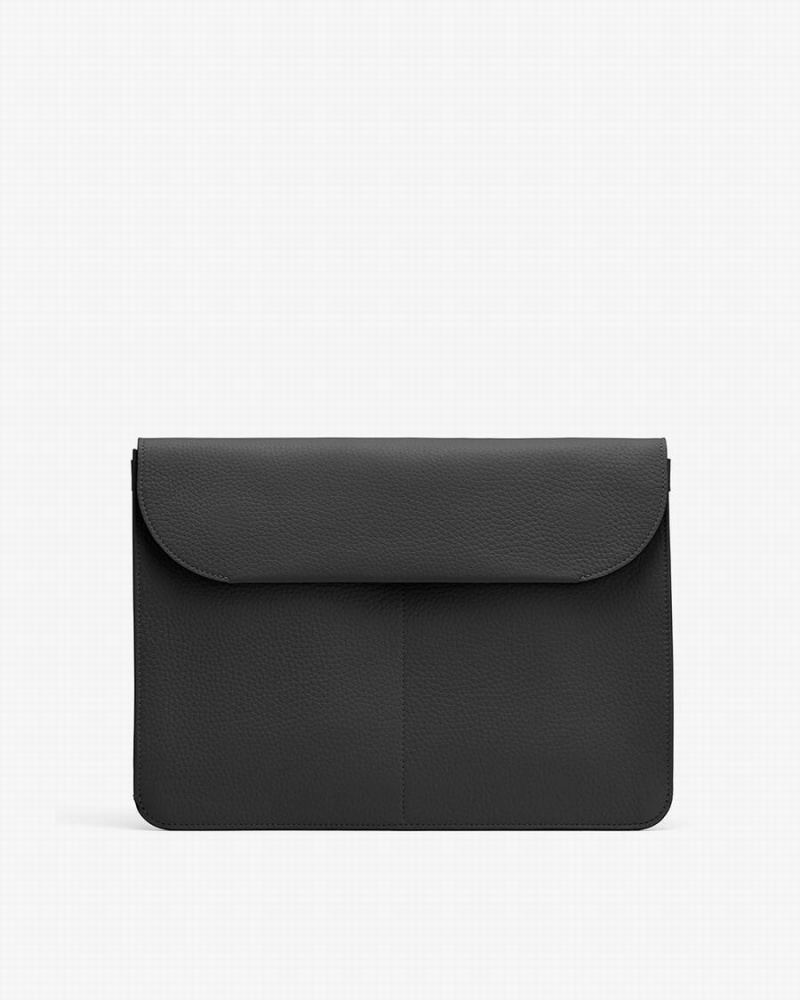 Portfele Damskie Cuyana Tech Carryall 13-inch Czarne | KZK3249YY