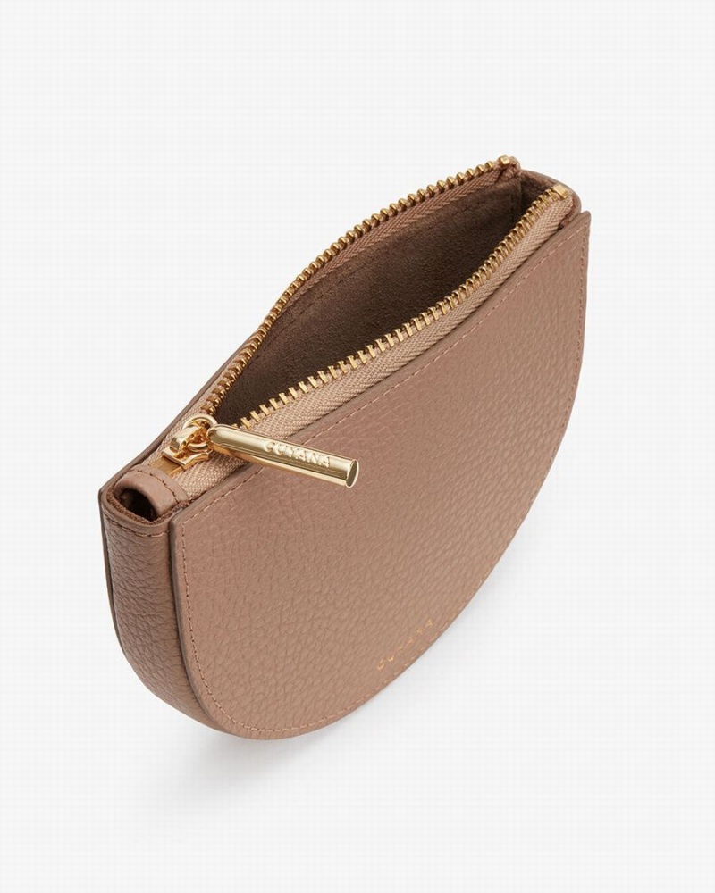 Pouches Damskie Cuyana Half Moon Khaki | PGU8042OG