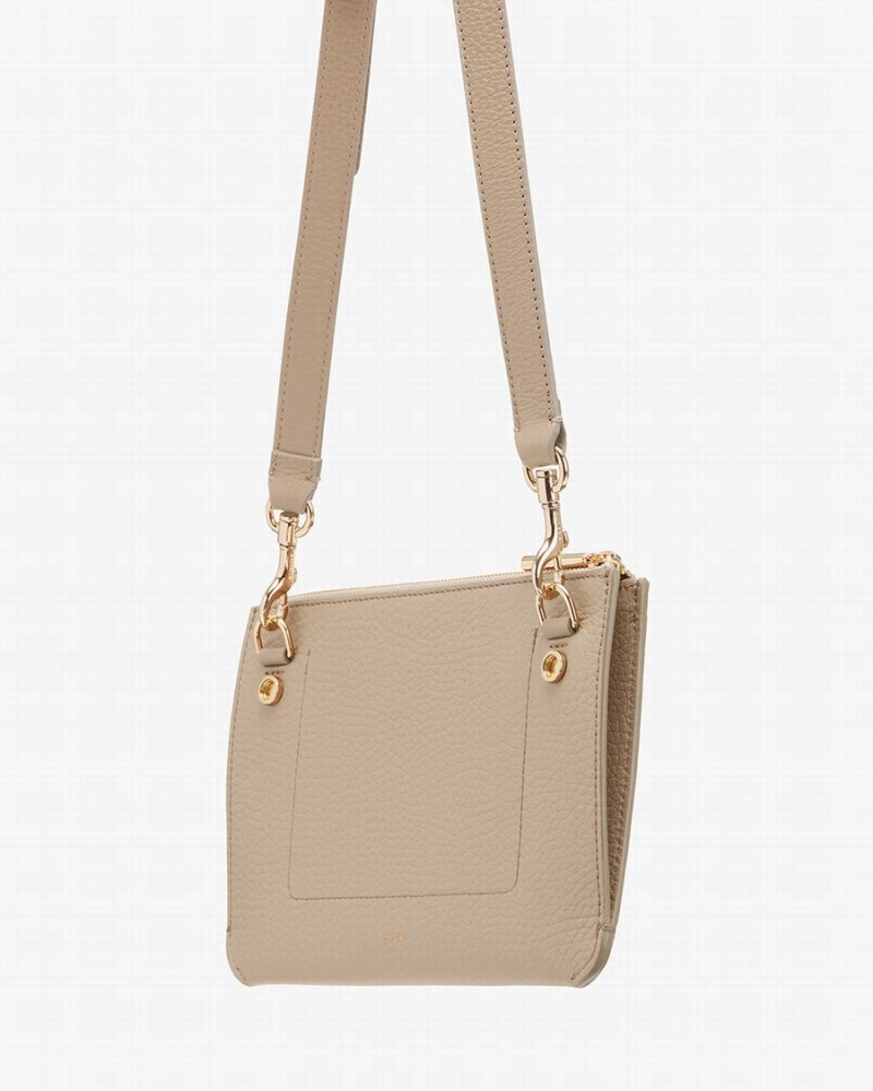 Pouches Damskie Cuyana System Zamkiem Szare | HGK4040AM