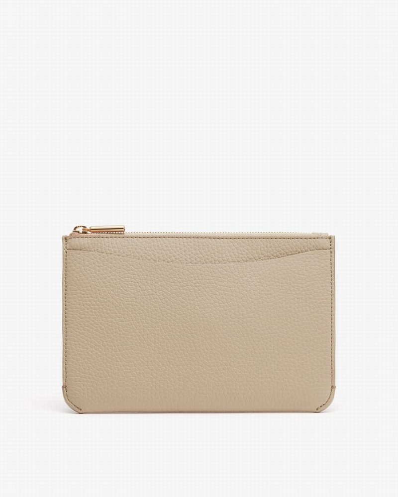 Pouches Damskie Cuyana System Zamkiem Szare | HGK4040AM
