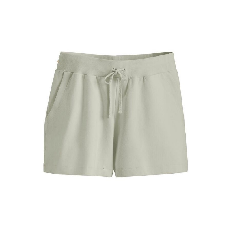 Spodenki Damskie Cuyana French Terry Zielone | AXY2641BK