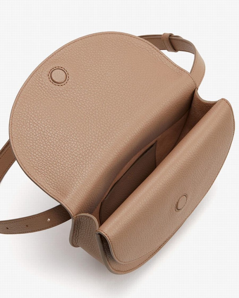 Torba Na Talię Damskie Cuyana Double Moon Khaki | ZCB9082LZ