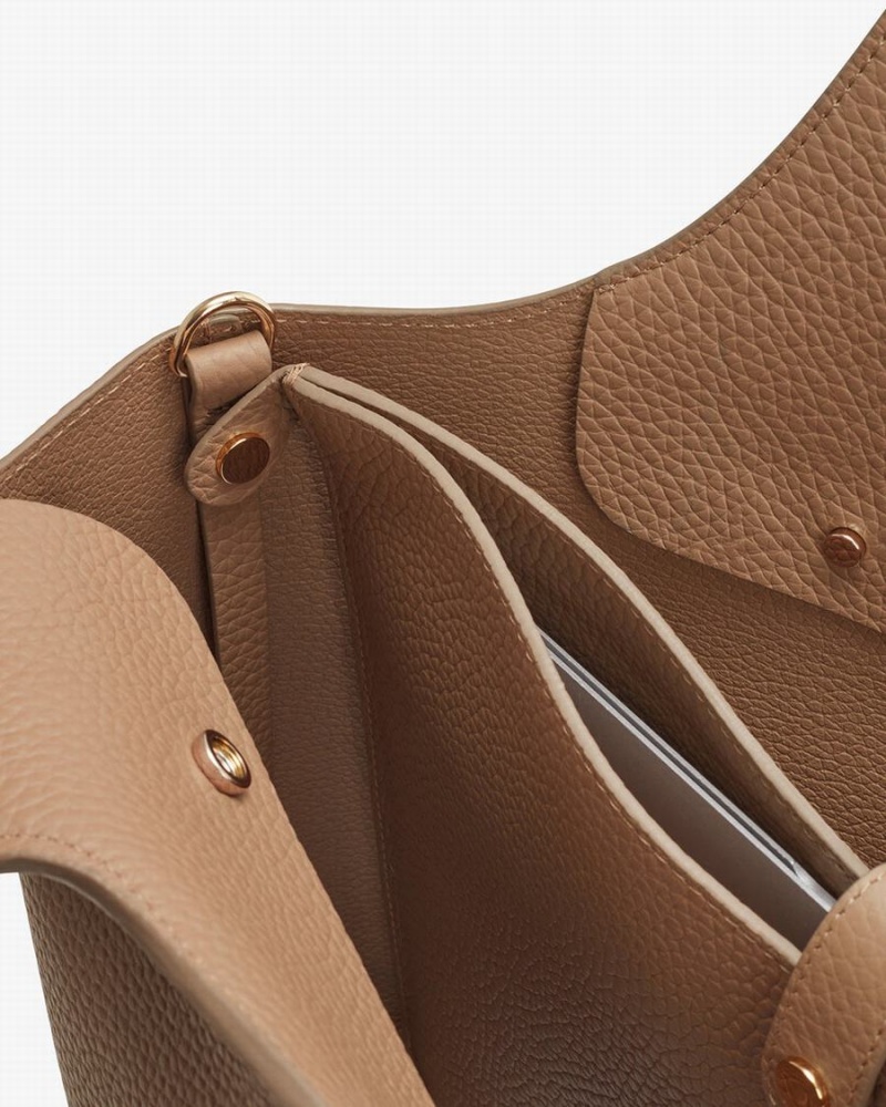Torby Na Laptopa Damskie Cuyana System Khaki | AGF9742GV