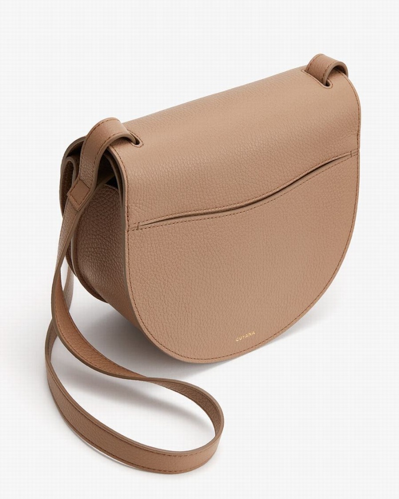 Torby Na Siodło Damskie Cuyana Double Moon Khaki | SDT3769WF