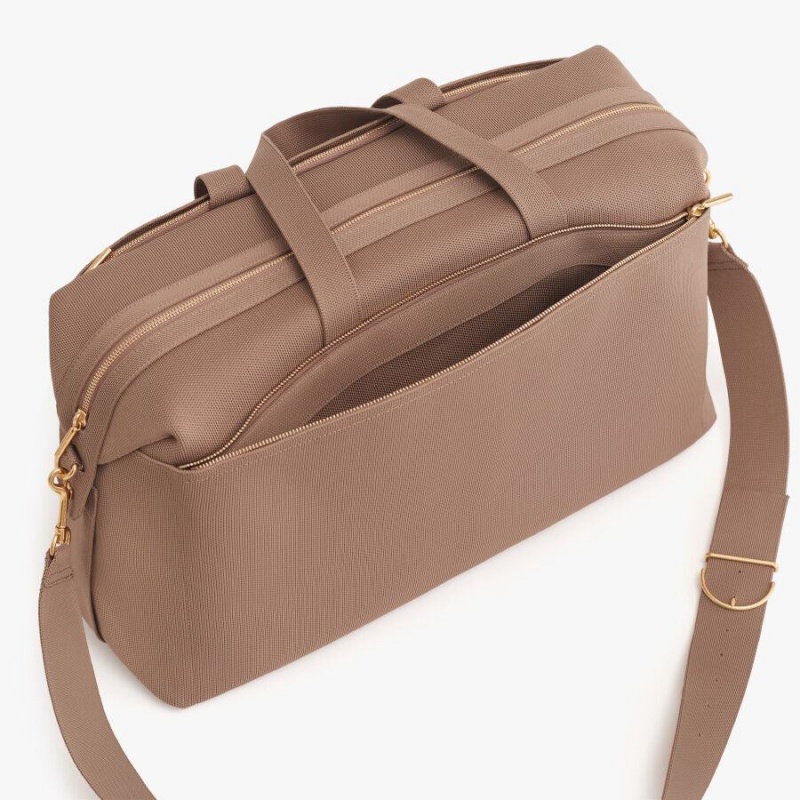 Torby Podróżne Damskie Cuyana Large Khaki | SRT4156WR