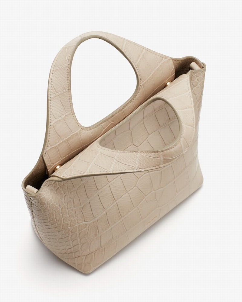 Torby Tote Damskie Cuyana Mini System Szare | TQA2020IF