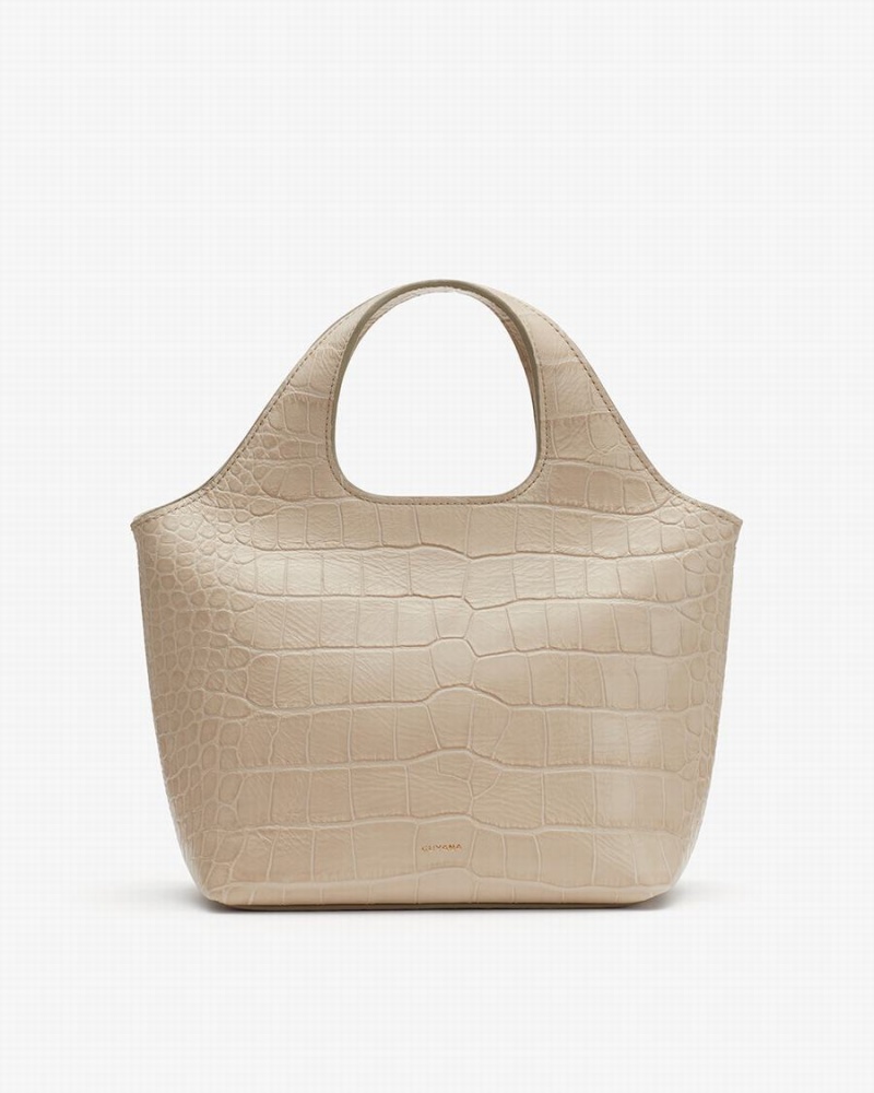 Torby Tote Damskie Cuyana Mini System Szare | TQA2020IF